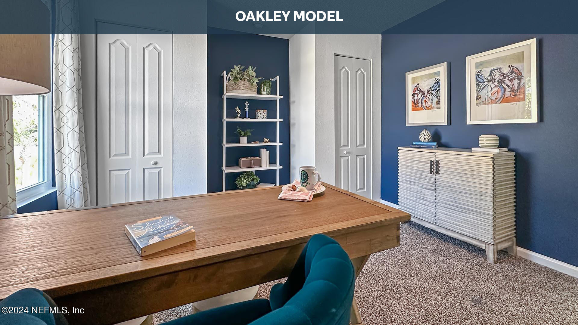 9249 Stony Brook Road Jacksonville, FL 32256 - Photo 16 of 34 a bed sitting in a bedroom next to a window