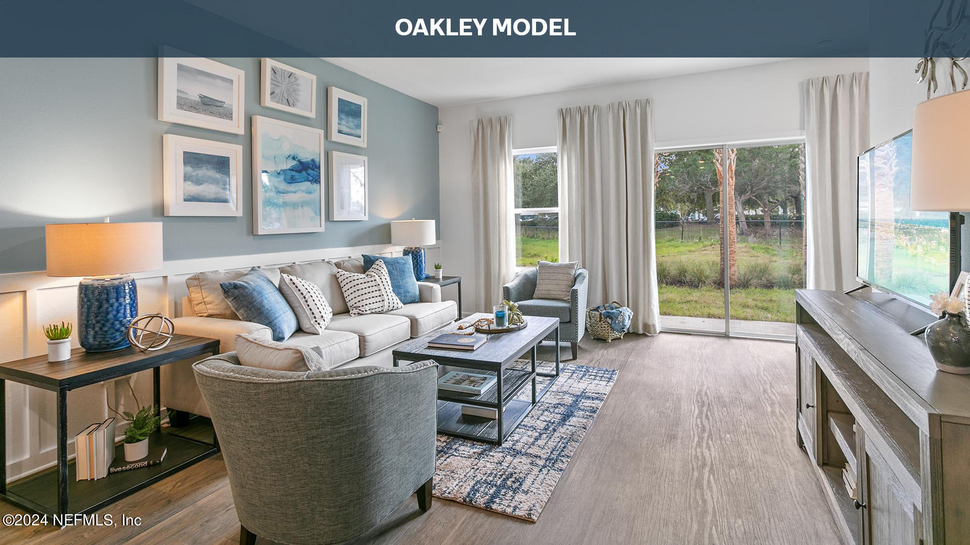 9249 Stony Brook Road Jacksonville, FL 32256 - Photo 7 of 34 a living room with furniture and a large window