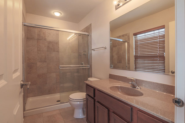 1240 Mariemont Road, Unit E Sugar Grove, IL 60554 - Photo 28 of 32 a bathroom with a sink toilet and shower
