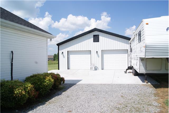 518 Dorris Road Portland, TN 37148 - Photo 2 of 20 Owners added a 30x30 detached garage on a solid cement pad. The garage is fully insulated and has electric,too.