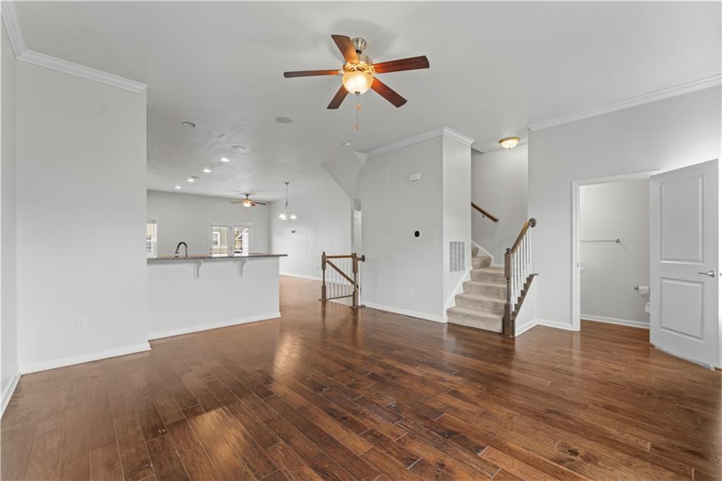 818 Oneida Circle Mars, PA 16046 - Photo 11 of 45 a view of empty room with wooden floor