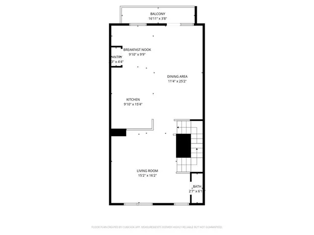 a picture of a floor plan