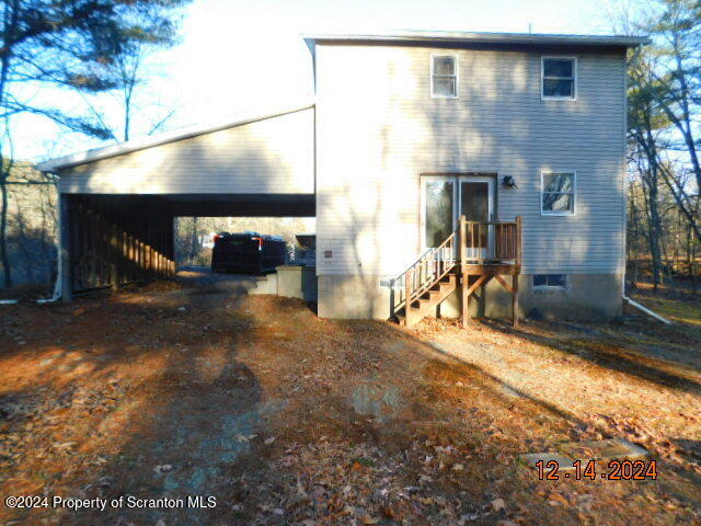 156 Browns Road Shickshinny, PA 18655 - Photo 3 of 23 BACK VIEW
