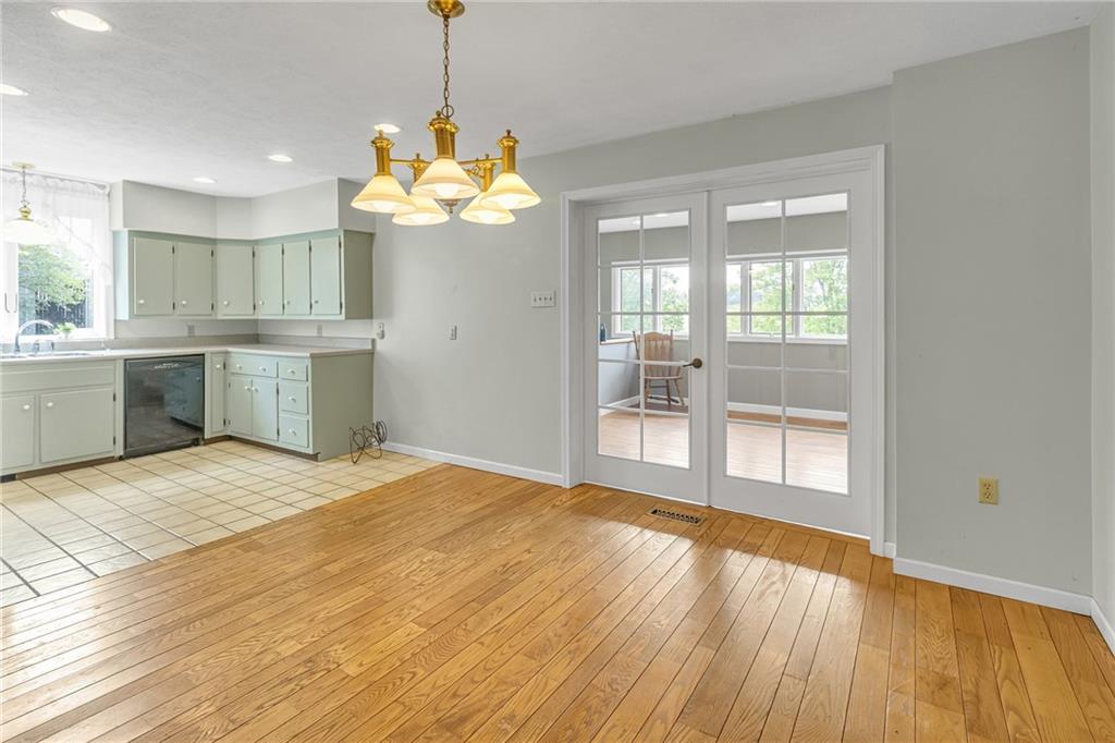 1897 Houston Road Enon Valley, PA 16120 - Photo 8 of 29 Dining Area with Double Doors into Great Room