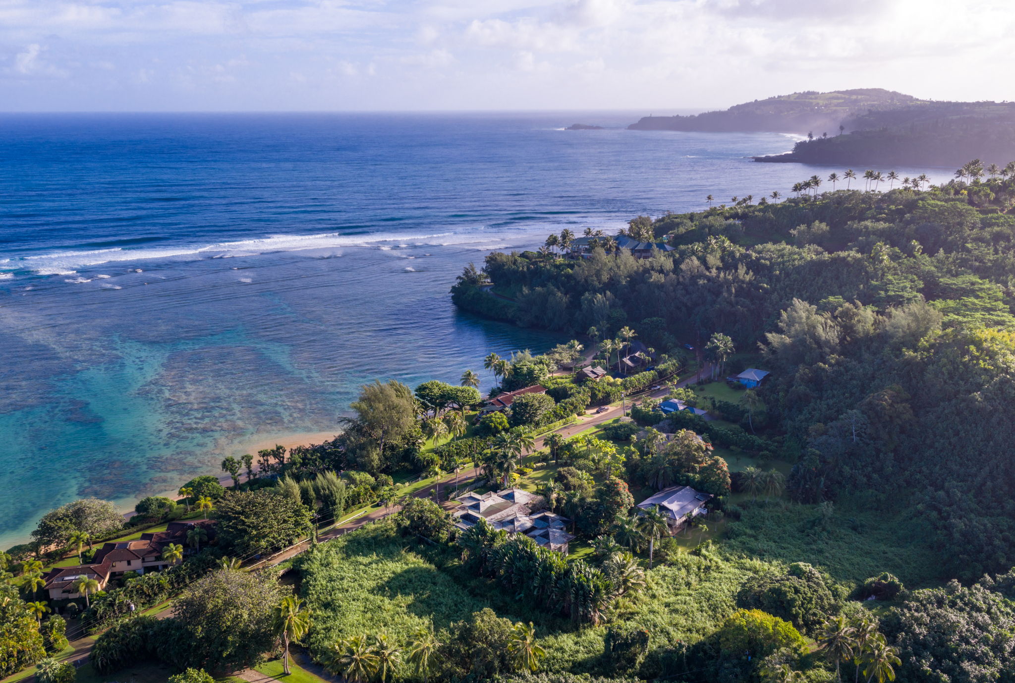 3557 Anini Road Princeville, HI 96722 - Photo 26 of 29 a view of an outdoor space and mountain view