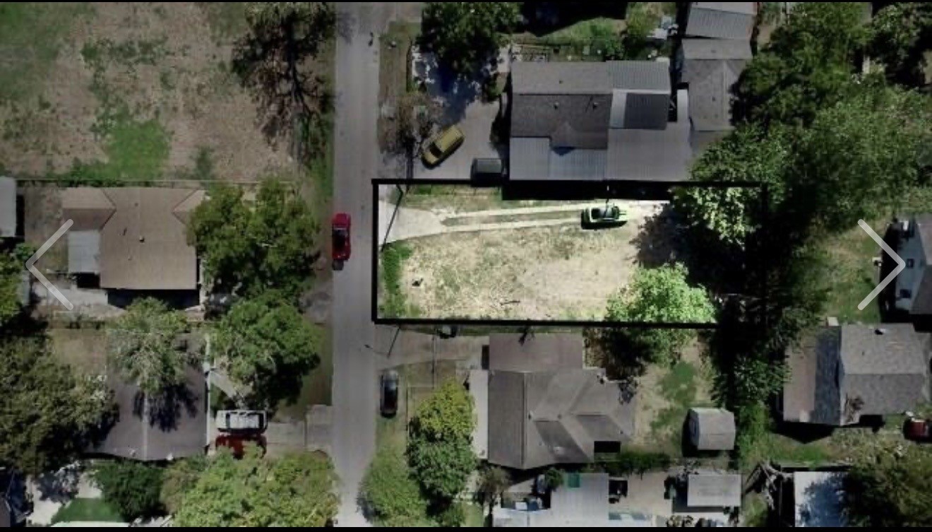 4013 Hain Street Houston, TX 77009 - Photo 2 of 5 an aerial view of a house with a yard