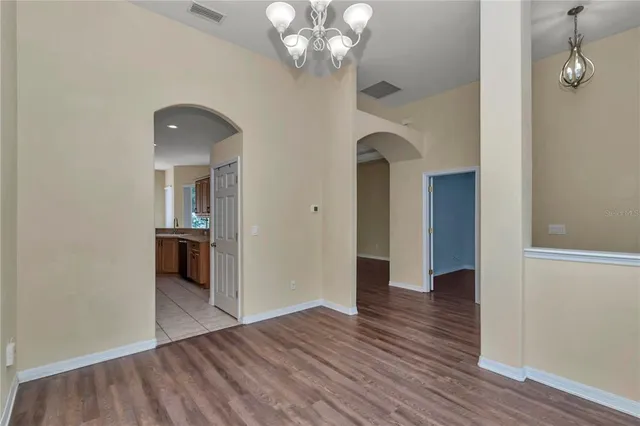 a view interior of the house and kitchen