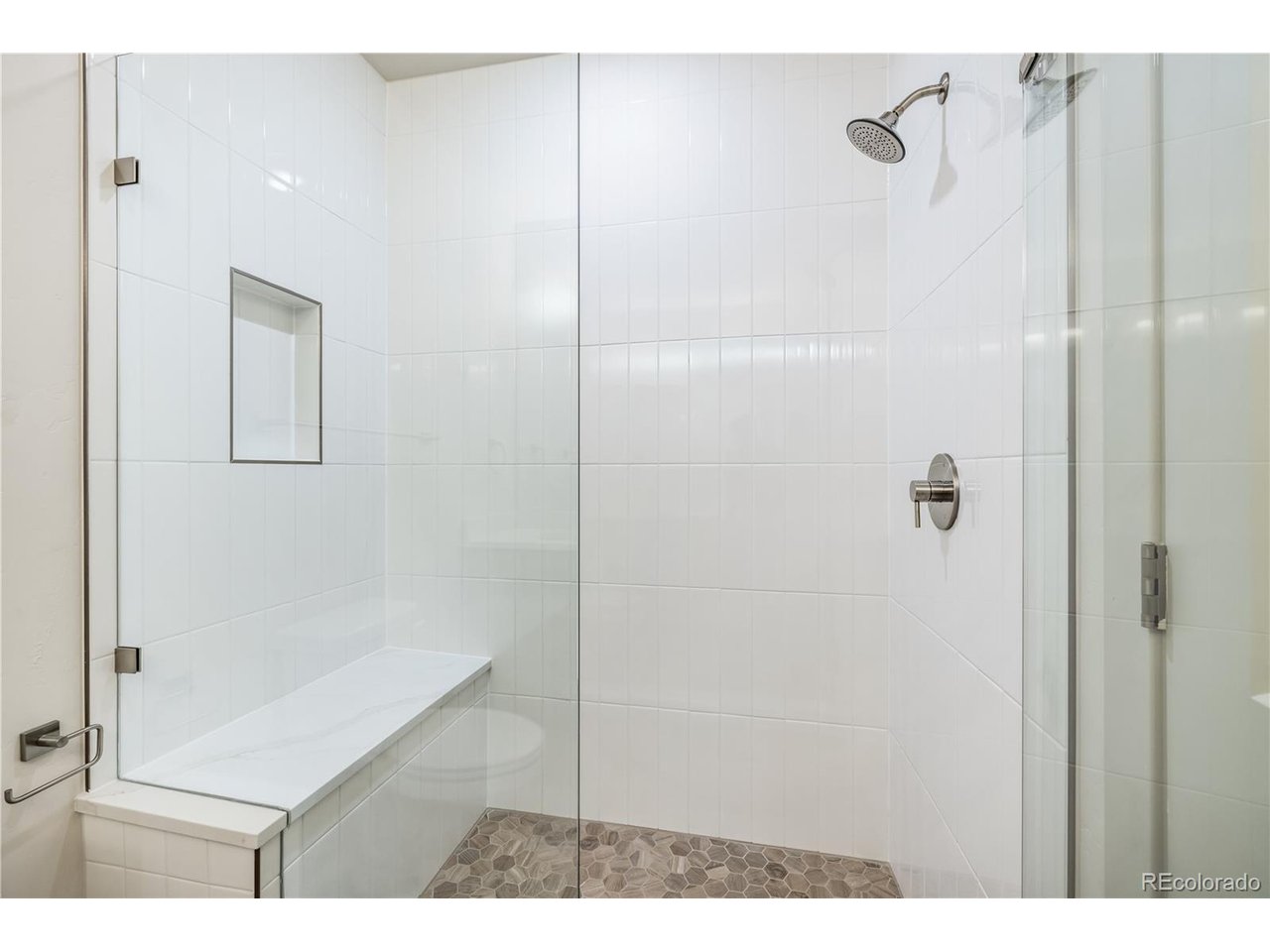 624 Montezuma Road, Unit D Keystone, CO 80435 - Photo 12 of 31 a bathroom with a shower and a sink