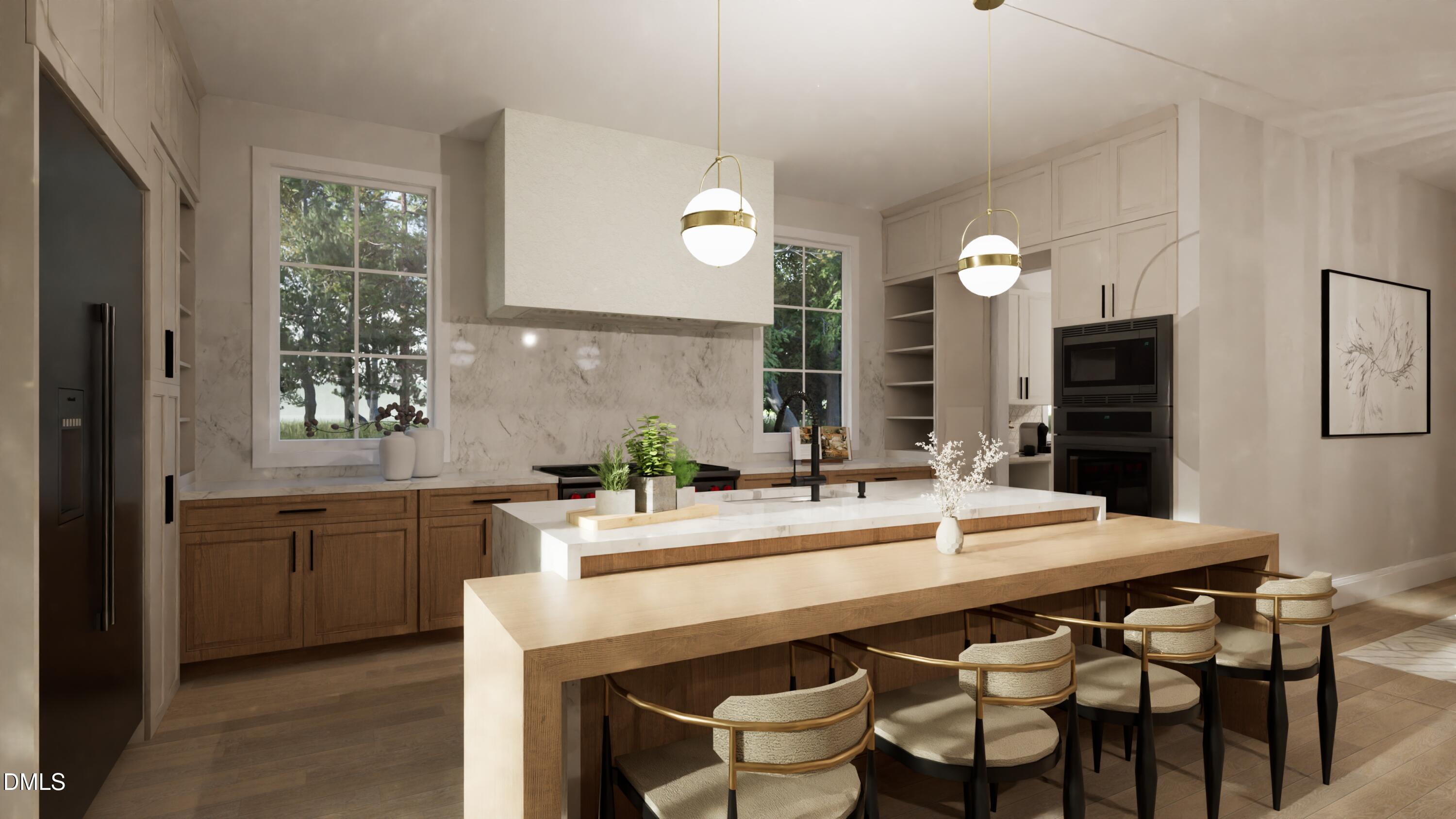 6832 Greystone Drive Raleigh, NC 27615 - Photo 19 of 51 a kitchen with a table and chairs in it