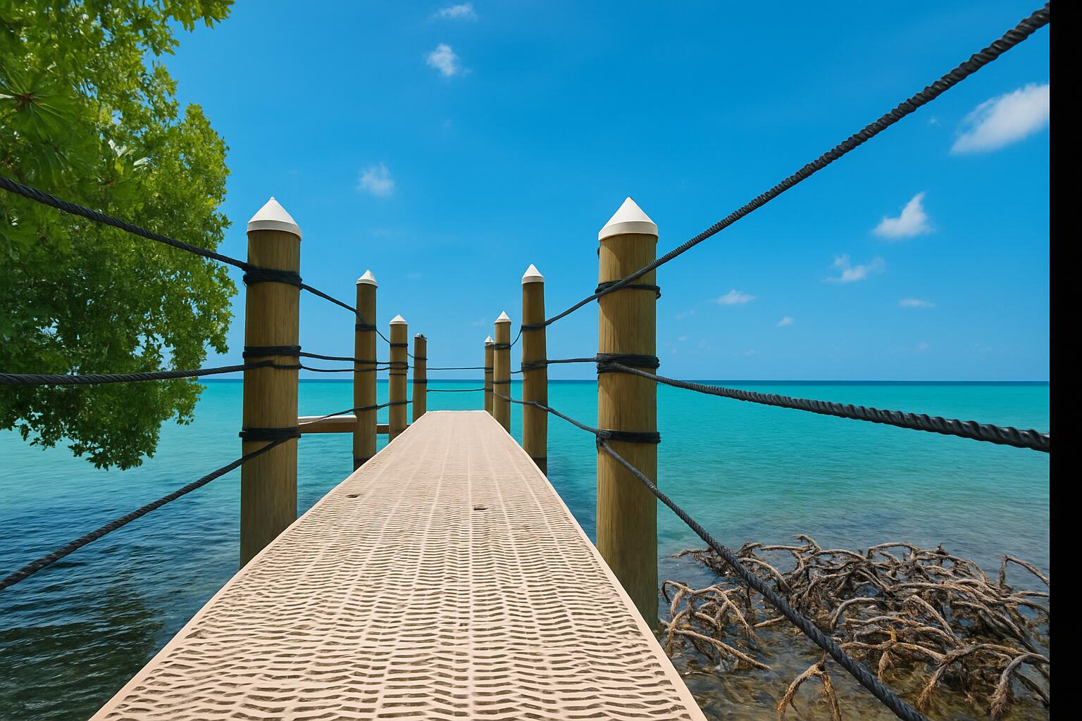 0 Melody Summerland Key, FL 33042 - Photo 26 of 45 a view of a wooden deck with a yard