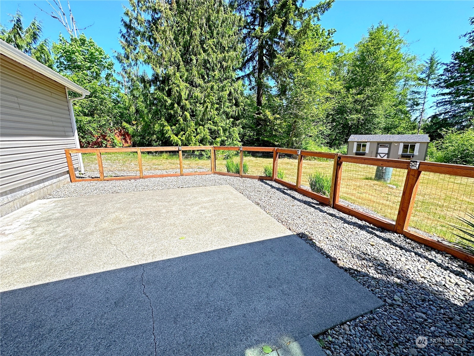 8307 Waddell Creek Road Southwest Olympia, WA 98512 - Photo 28 of 33 a view of swimming pool with trees