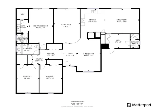 a view of a house with a outdoor space