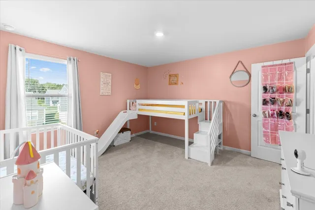 a room with furniture and window