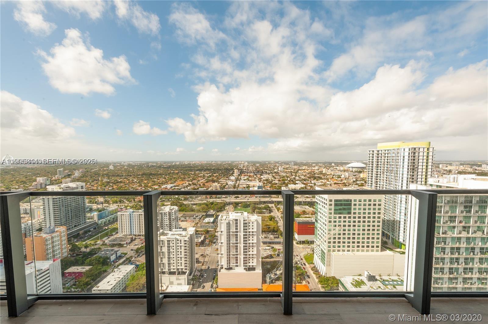 88 Southwest 7th Street, Unit 3610 Miami, FL 33130 - Photo 1 of 10 a view of balcony with city view