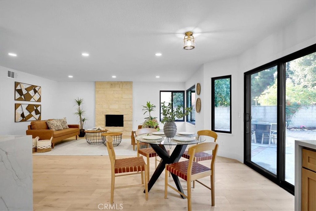 21029 Stoddard Wells Road Walnut, CA 91789 - Photo 13 of 34 a view of a dining room with furniture window and outside view