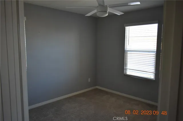 a view of a room that has a window in a room