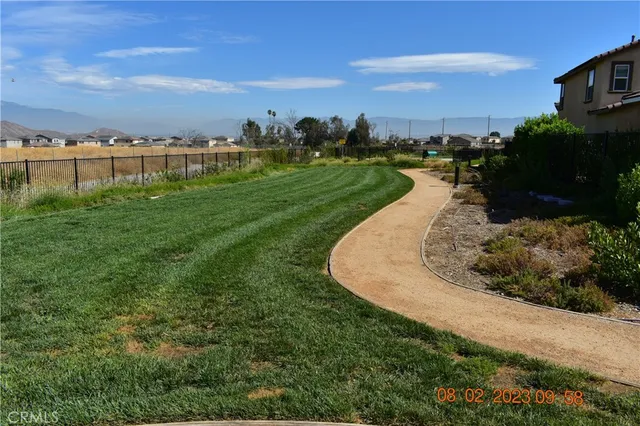 a view of a balcony with city view