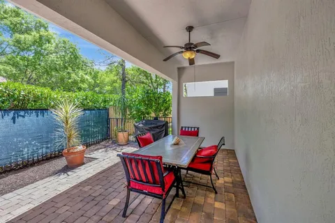a view of outdoor space with porch and entertaining space
