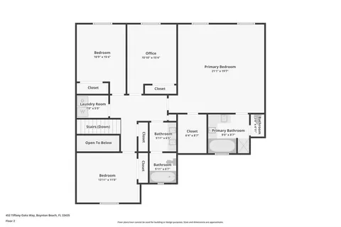 $725,000 | 452 Tiffany Oaks Way, Boynton Beach, FL 33435