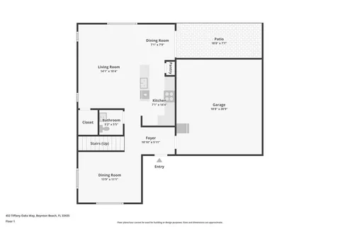 $725,000 | 452 Tiffany Oaks Way, Boynton Beach, FL 33435