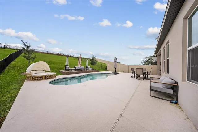 a view of a door of the house