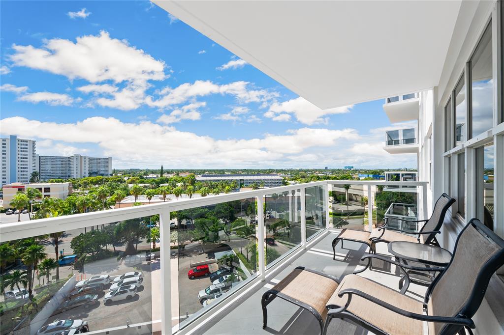 3700 Galt Ocean Drive, Unit 714 Fort Lauderdale, FL 33308 - Photo 1 of 39 a view of balcony with furniture