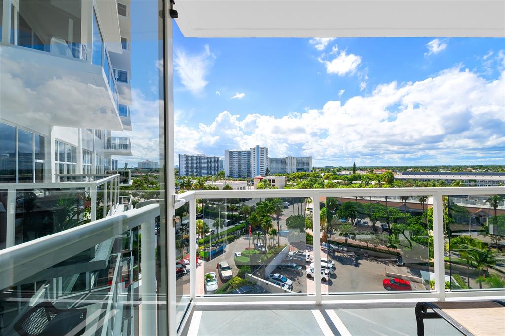 3700 Galt Ocean Drive, Unit 714 Fort Lauderdale, FL 33308 - Photo 4 of 39 a view of swimming pool from a balcony