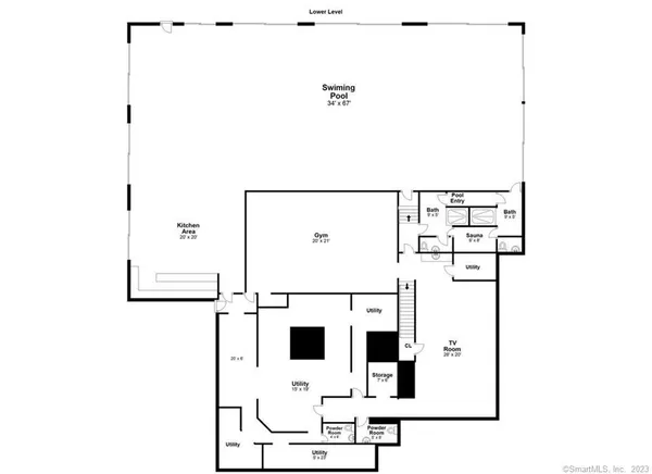a picture of a floor plan