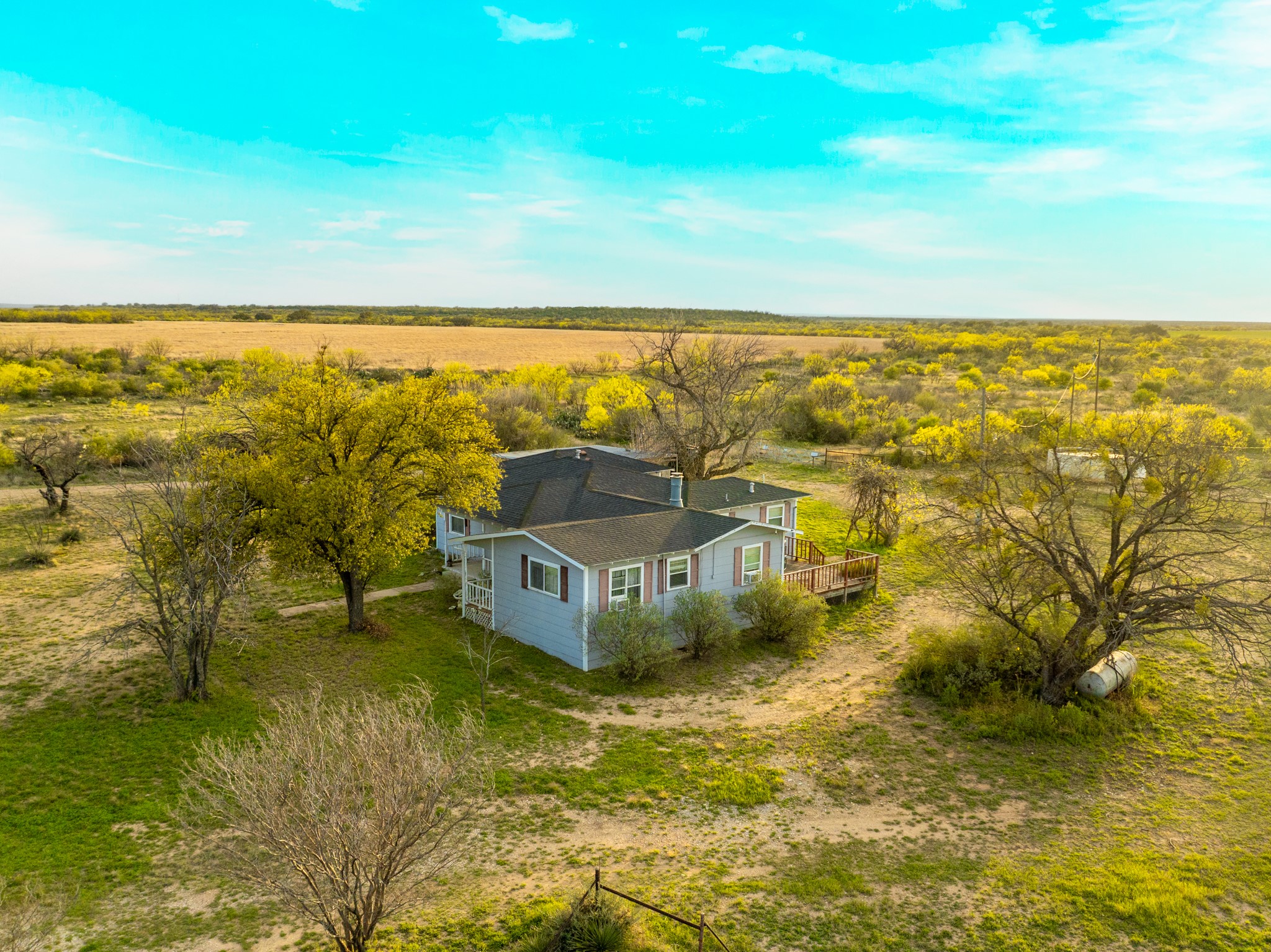 2145 County Road 320 Lohn, TX 76852 - Photo 40 of 40 Aerial view of sparsely populated area