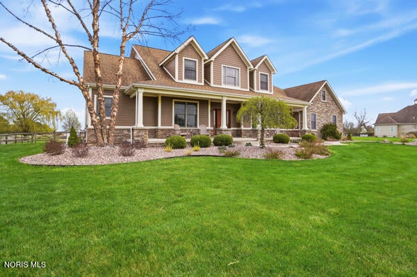 4754 Holt Road Sylvania, OH 43560 - Photo 3 of 91 Exterior: cultured stone & cement siding