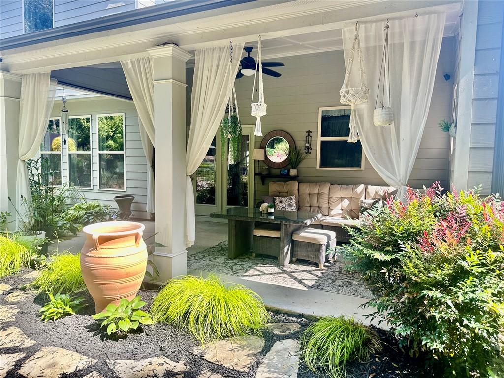 3041 Vista Ridge Braselton, GA 30517 - Photo 46 of 56 a front view of a house with patio