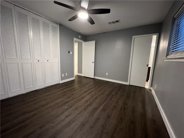 wooden floor in an empty room