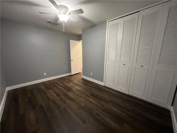 wooden floor in an empty room