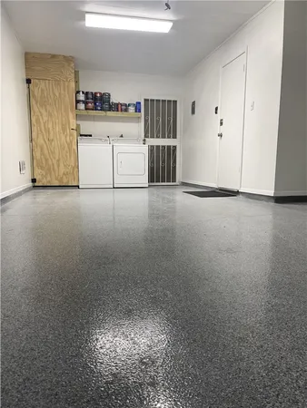 a view of a storage & utility room