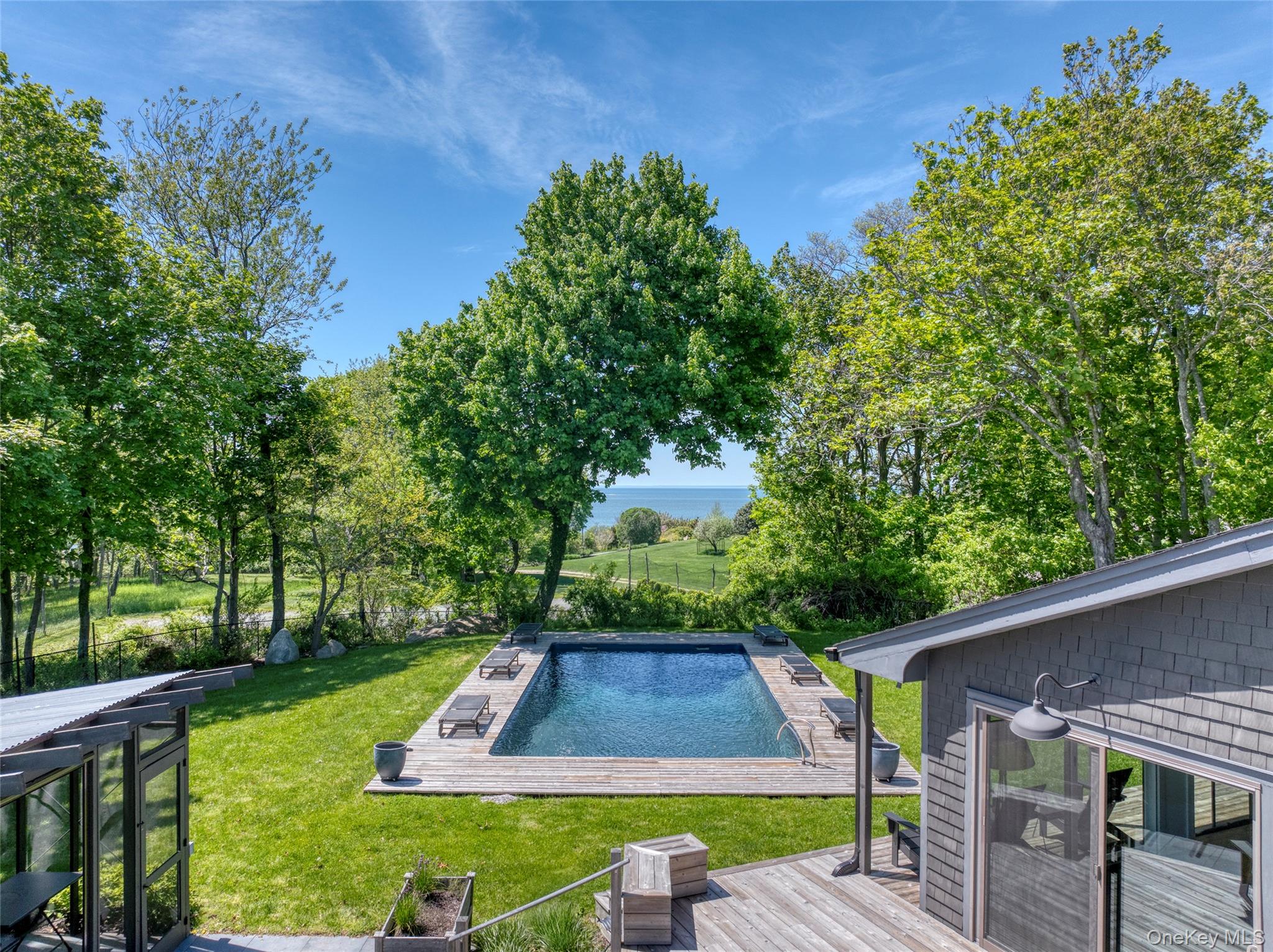 495 Maple Lane Orient, NY 11957 - Photo 2 of 18 sound view from pool