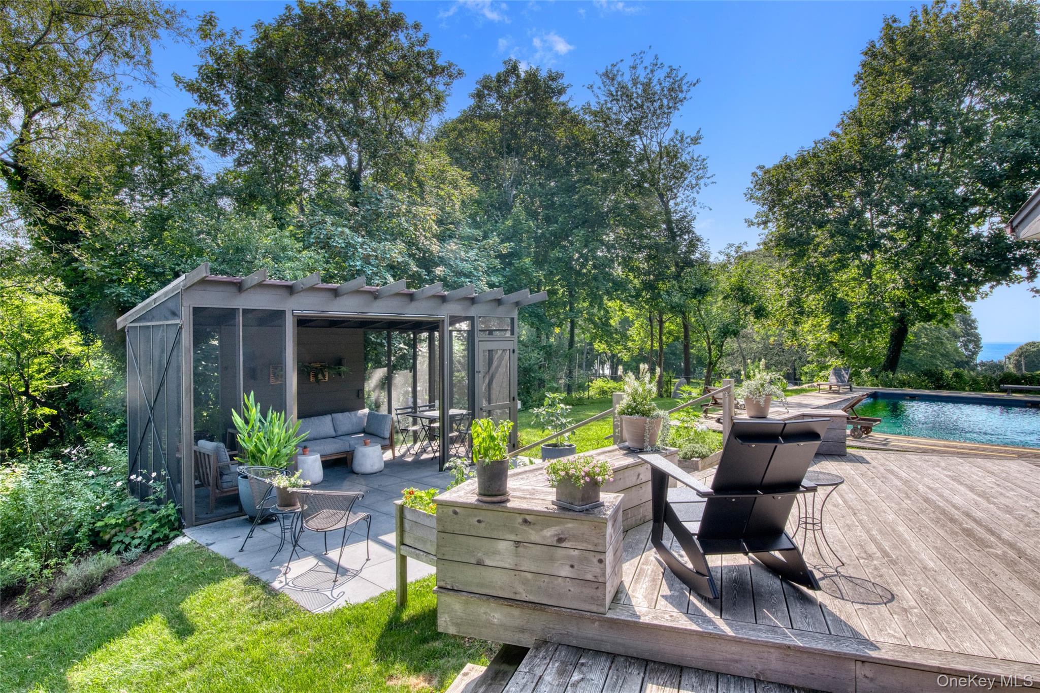 495 Maple Lane Orient, NY 11957 - Photo 4 of 18 deck, gazebo, pool, sound view