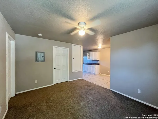 a view of empty room