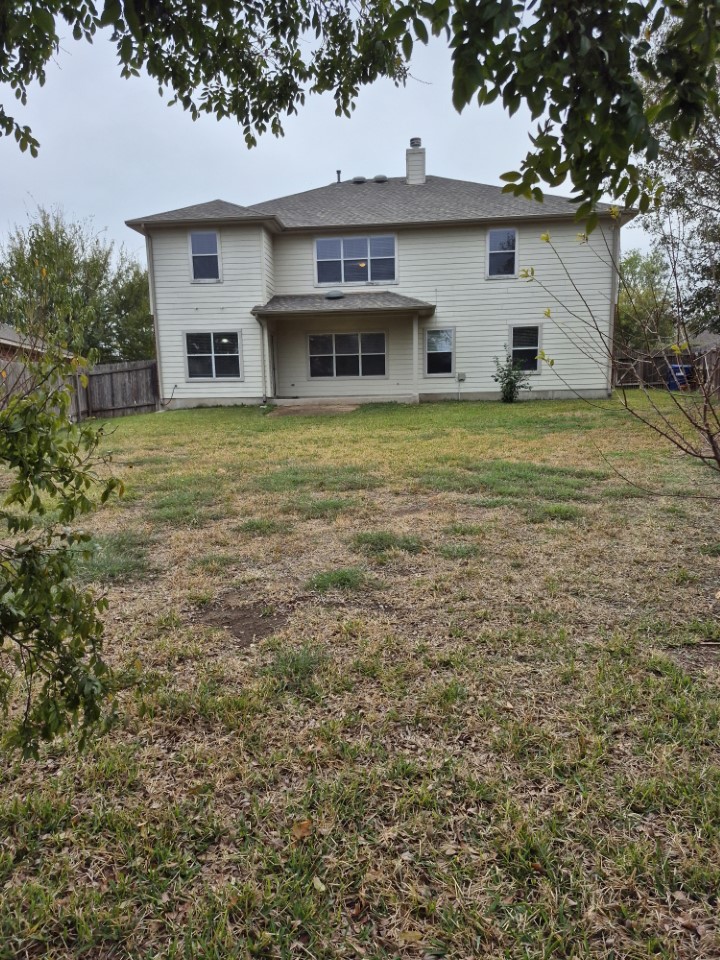 808 Busleigh Castle Way Pflugerville, TX 78660 - Photo 30 of 31 From back of yard