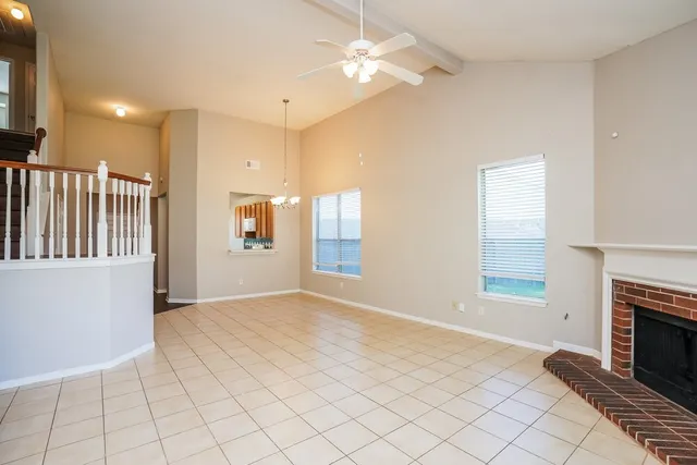 a view of livingroom with hardwood floor and fireplace