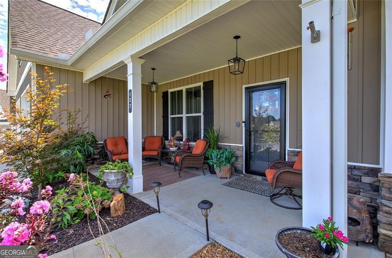 127 Alex Calhoun, GA 30701 - Photo 49 of 53 a backyard of a house with outdoor seating