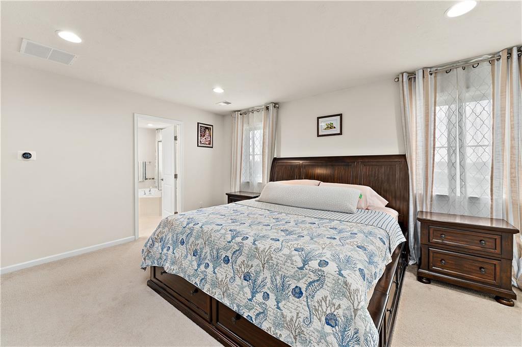 817 Oneida Circle Mars, PA 16046 - Photo 27 of 50 a bedroom with a bed and a window