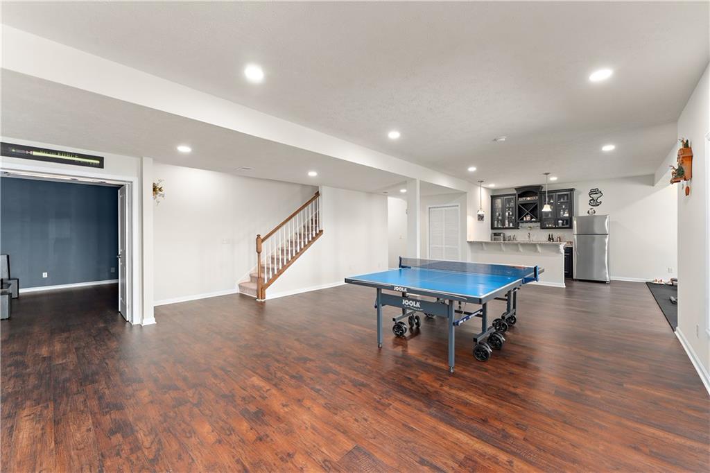 817 Oneida Circle Mars, PA 16046 - Photo 38 of 50 a view of kitchen and dining room with wooden floor