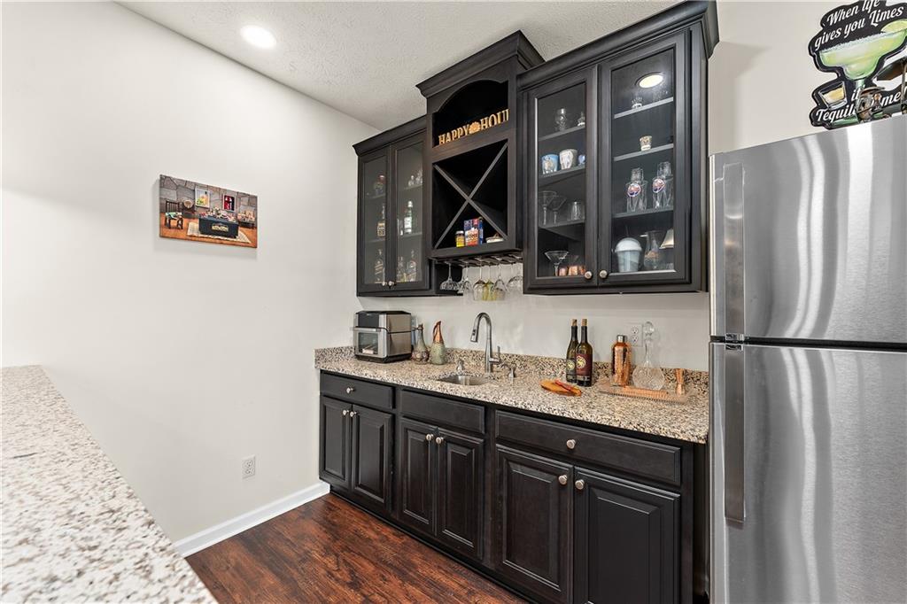 817 Oneida Circle Mars, PA 16046 - Photo 42 of 50 a kitchen with a refrigerator and a sink
