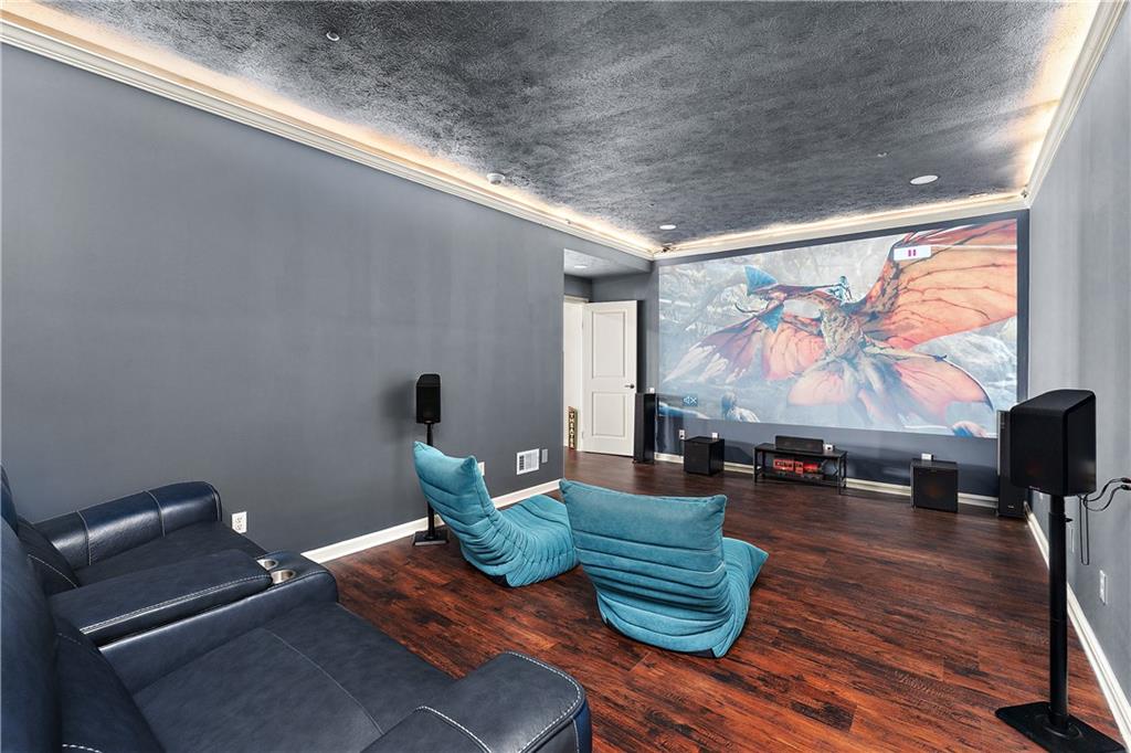 817 Oneida Circle Mars, PA 16046 - Photo 43 of 50 a living room with furniture and a flat screen tv