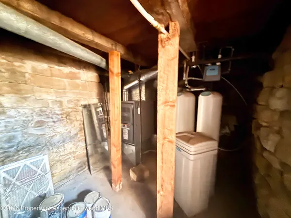 a view of a backyard with a snow