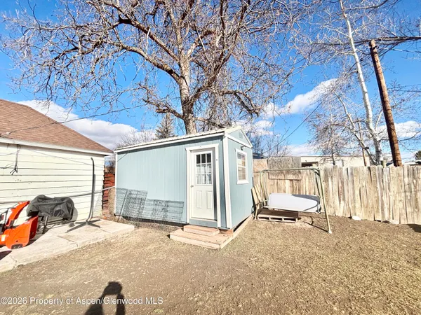 a view of outdoor space with seating area
