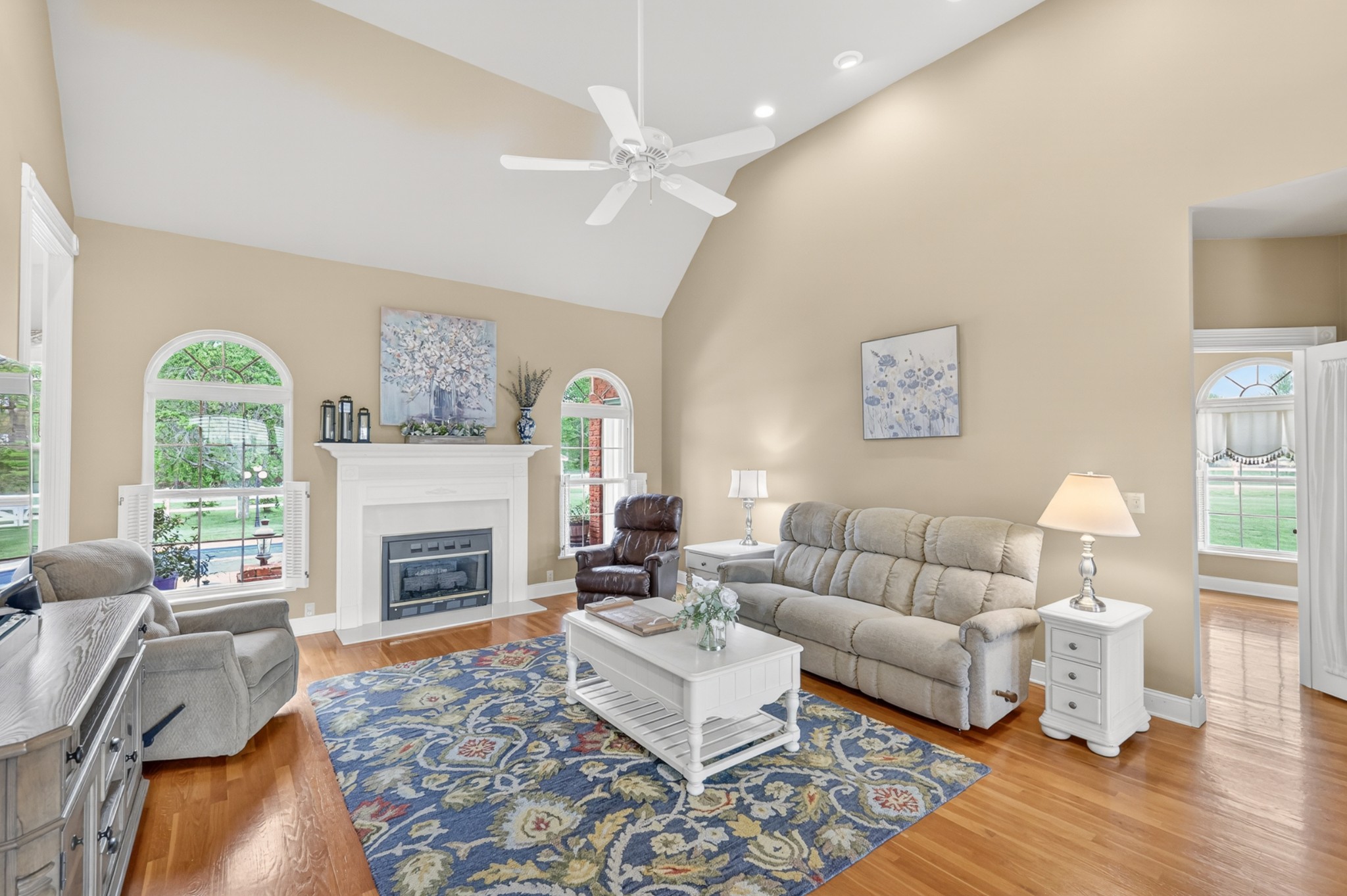 2015 Spry Road Bradyville, TN 37026 - Photo 11 of 77 a living room with furniture and a fireplace