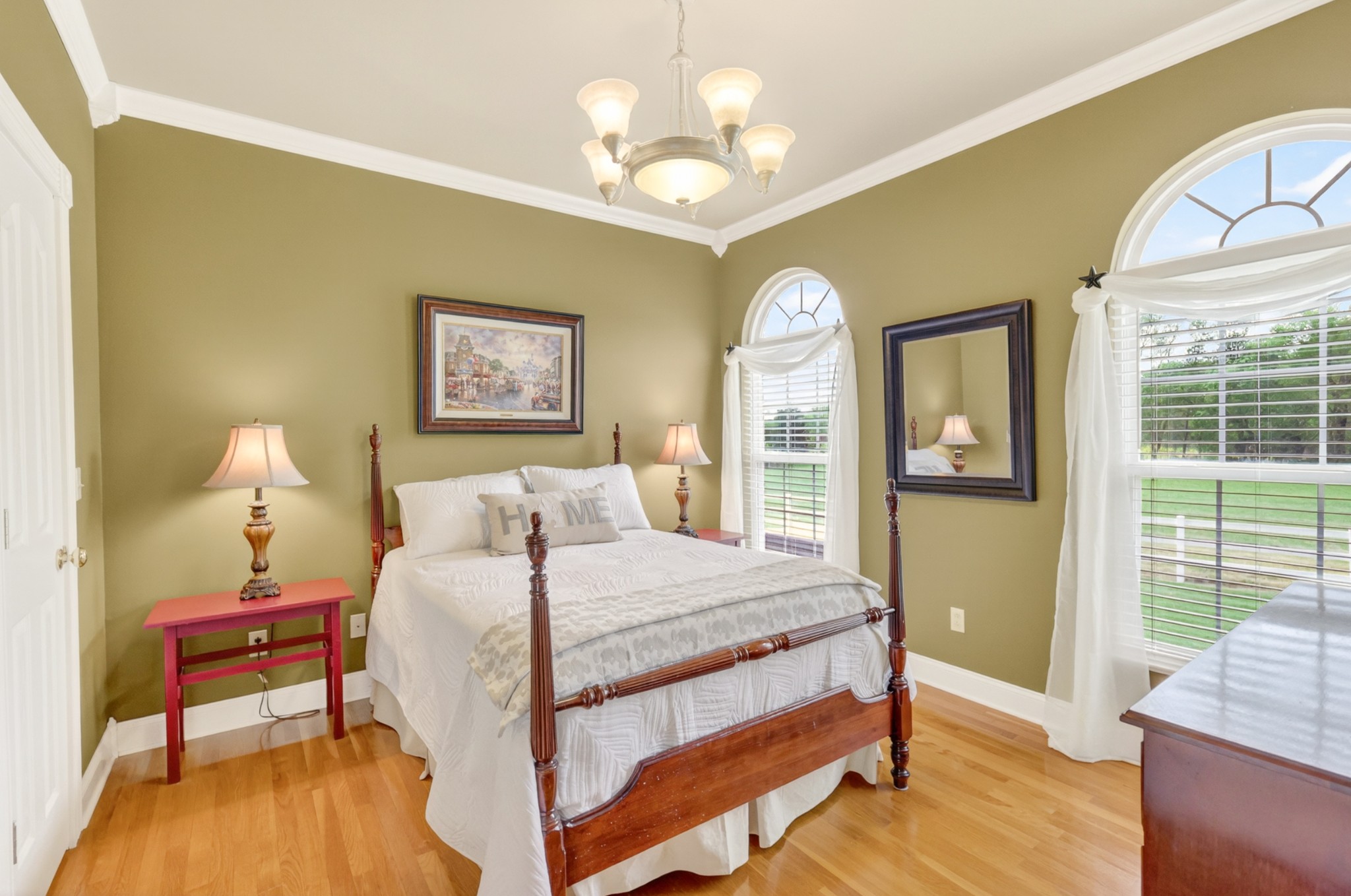 2015 Spry Road Bradyville, TN 37026 - Photo 30 of 77 a bedroom with a bed wooden floor and a window