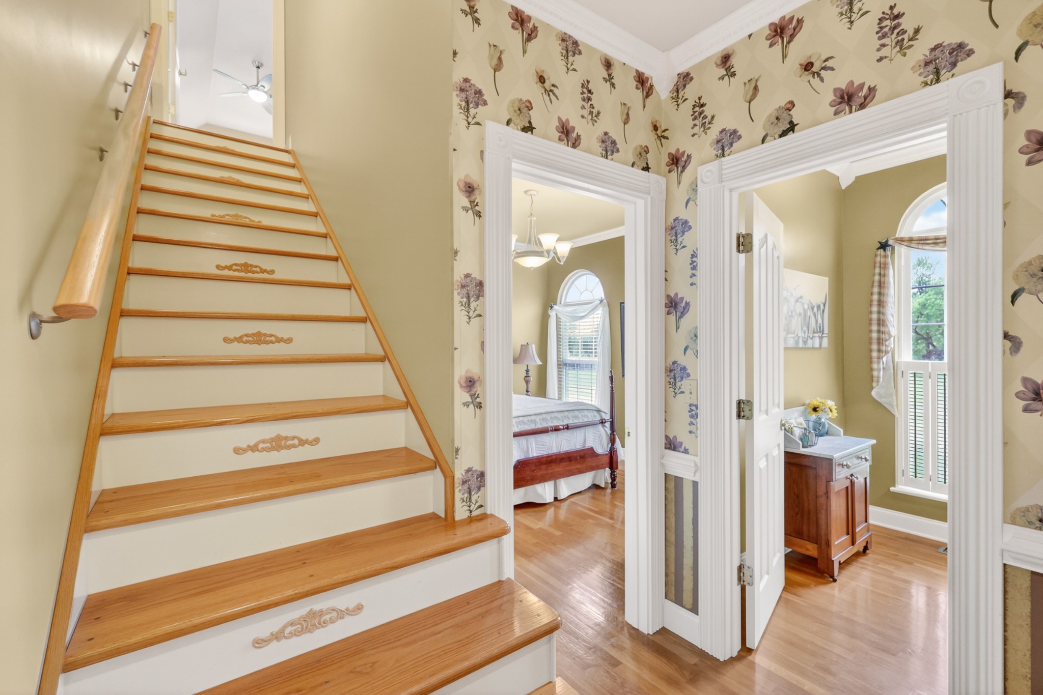 2015 Spry Road Bradyville, TN 37026 - Photo 33 of 77 a view of a hallway with a white walls and stairs