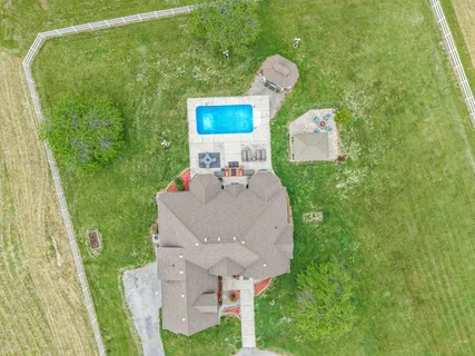 a view of an outdoor space and a lake view